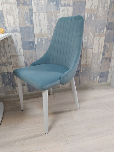 Стул на металлокаркасе Kora beige / black фото покупателя 161