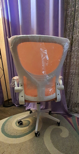 Компьютерное кресло Konfi light gray / blue / white фото покупателя 104