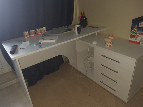 Компьютерный стол КСТ-109Л венге фото покупателя 119