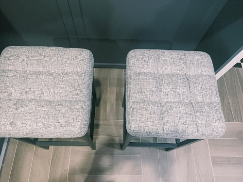 Барный стул Лофт катания минт / белый матовый фото покупателя 256