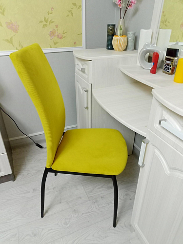 Стул на металлокаркасе Tod light blue / orange / black фото покупателя 6