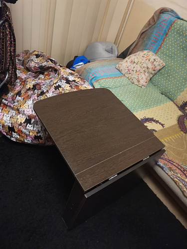 Стол-книжка СтК6 венге / дуб молочный высота 54 см фото покупателя 27