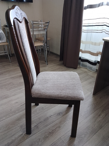 Стул деревянный Aron Soft dirty oak / beige фото покупателя 18