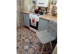 Стул на металлокаркасе Чилли светло-серый / черный фото покупателя 322