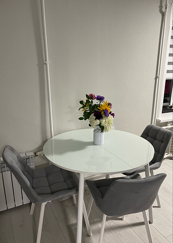 Стул на металлокаркасе Челси велюр коричневый / черный каркас фото покупателя 199