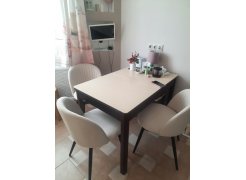 Стул на металлокаркасе Gabi blue / black фото покупателя 234