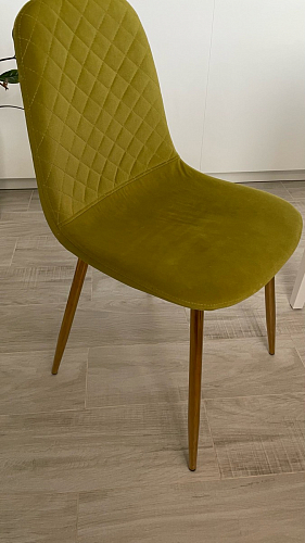 Стул на металлокаркасе Dabl wine red фото покупателя 89