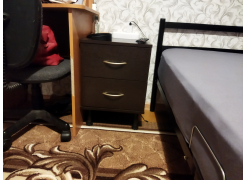 Односпальная кровать Фади 80х200 черная фото покупателя 674