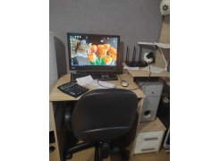 Компьютерный стол Джаз-24 левый венге фото покупателя 104