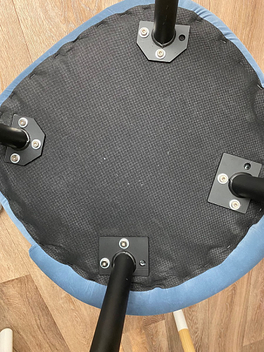 Стул на металлокаркасе Gabi gray / black фото покупателя 232