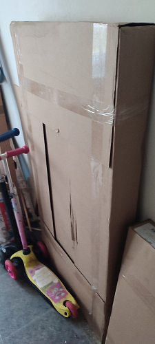 Компьютерный стол КСТ-16 левый дуб сонома / белый фото покупателя 28