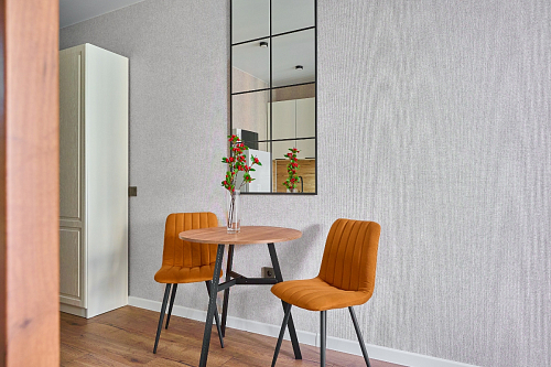 Стул на металлокаркасе Дани бежевый / белый фото покупателя 21