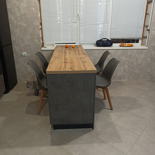 Деревянный стул Bonuss dark gray / black фото покупателя 7