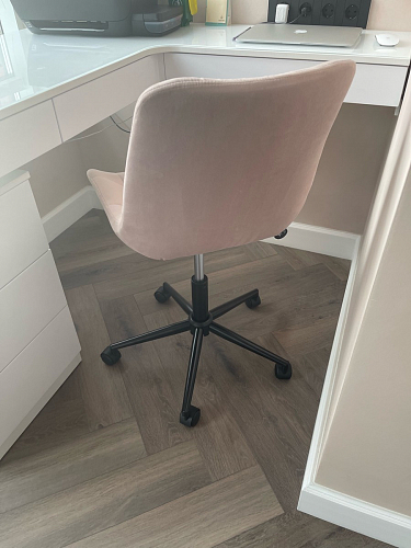 Компьютерное кресло Честер латте / золото фото покупателя 43