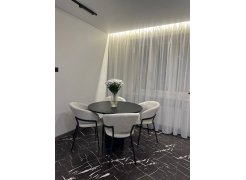 Деревянный стол Барел 89 белый / золото фото покупателя 1