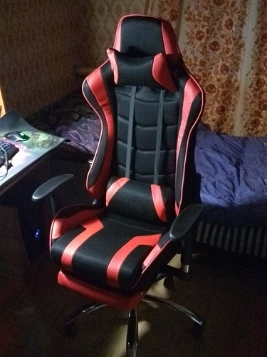 Компьютерное кресло Kano 1 red / black фото покупателя 172