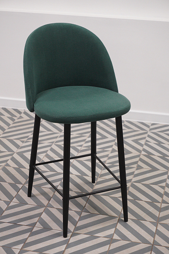 Барный стул Амизуре темно-серый / черный матовый из шоурума 4