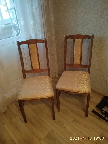 Деревянный стул Киприан бежевый / молочный фото покупателя 8