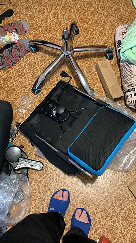 Компьютерное кресло Kano черное / красное фото покупателя 7