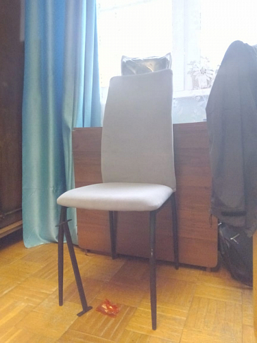 Стул Tod gray / black фото покупателя 5