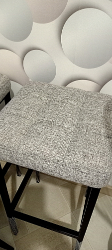 Барный стул Лофт катания минт / белый матовый фото покупателя 274