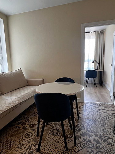 Стул на металлокаркасе Gabi 1 light purple / black фото покупателя 379