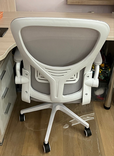 Компьютерное кресло Konfi light gray / blue / white фото покупателя 185