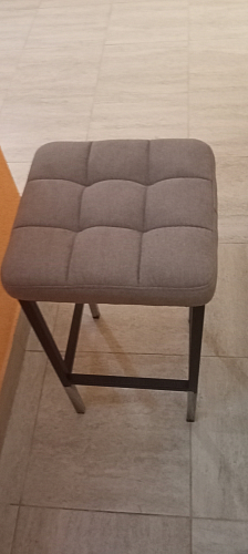 Барный стул Лофт катания лаванда / белый матовый фото покупателя 34