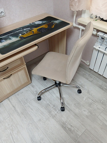 Компьютерное кресло One флок серый 29 фото покупателя 2