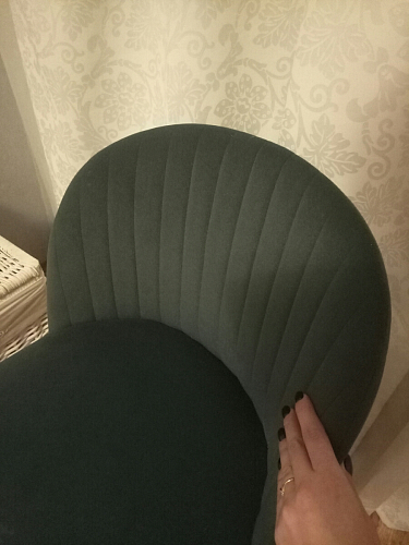 Стул на металлокаркасе Gabi 1 beige / black фото покупателя 944