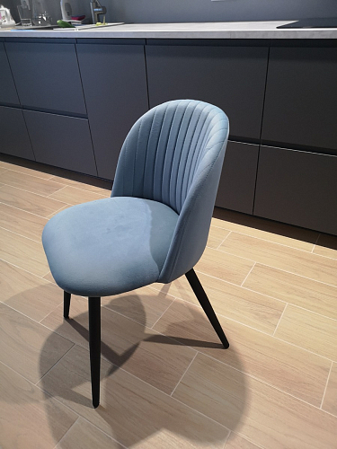 Стул на металлокаркасе Gabi gray / black фото покупателя 7