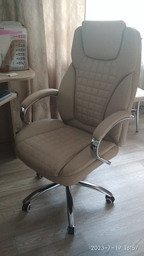 Компьютерное кресло Herd темно-бежевое фото покупателя 99