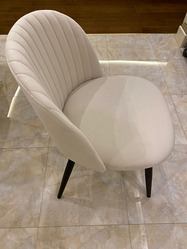 Стул на металлокаркасе Gabi latte / gold / black фото покупателя 701