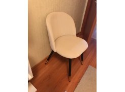 Стул на металлокаркасе Gabi 1 light purple / black фото покупателя 680