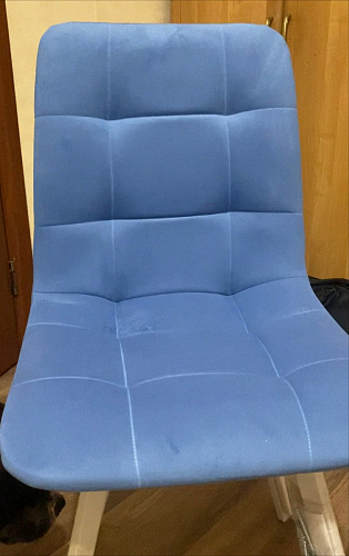 Стул на металлокаркасе Чилли бирюзовый / черный фото покупателя 888