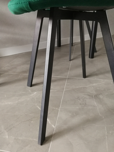 Стул на металлокаркасе Чилли К кирпичный / черный фото покупателя 198