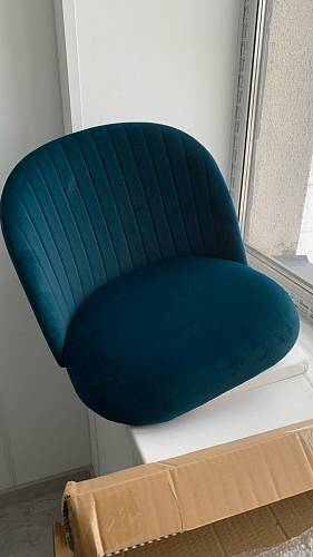 Стул на металлокаркасе Gabi gray / black фото покупателя 337