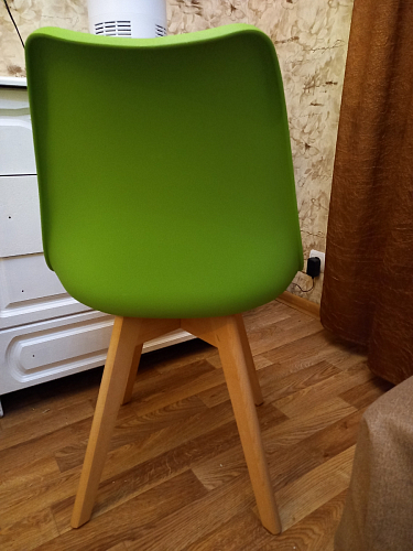 Стул Bonuss blue / wooden legs фото покупателя 76