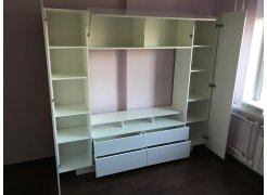 Готовая гостиная Румба белый / белый глянец  - Уцененный экземпляр фото покупателя 80