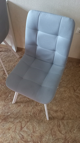 Стул на металлокаркасе Чилли бирюзовый / черный фото покупателя 1104