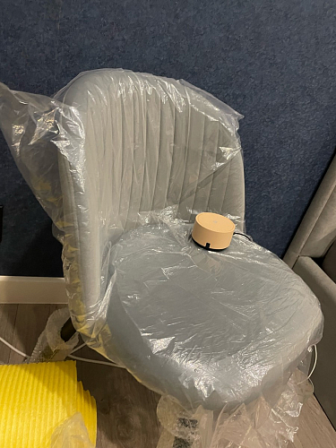 Стул на металлокаркасе Gabi gray / black фото покупателя 526