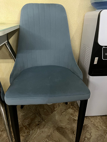 Стул на металлокаркасе Kora black / gray фото покупателя 246