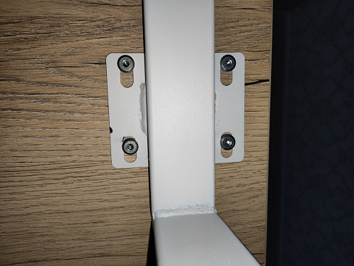 Стол Лота Лофт 120 25 мм дуб делано темный / черный матовый фото покупателя 355