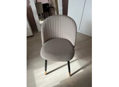 Стул на металлокаркасе Gabi 1 light purple / black фото покупателя 455