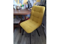 Стул на металлокаркасе Чилли светло-серый / черный фото покупателя 475