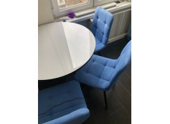 Стул на металлокаркасе Чилли горчичный / белый фото покупателя 163