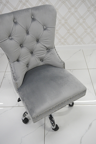 Компьютерное кресло Vento серое из шоурума 1