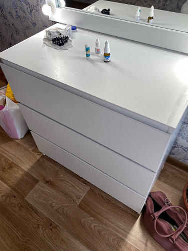 Комод Т-2р белый фото покупателя 15