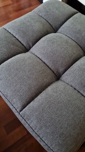 Барный стул Лофт микровелюр катания блэк / черный матовый фото покупателя 108