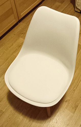Стул Bonuss blue / wooden legs фото покупателя 16